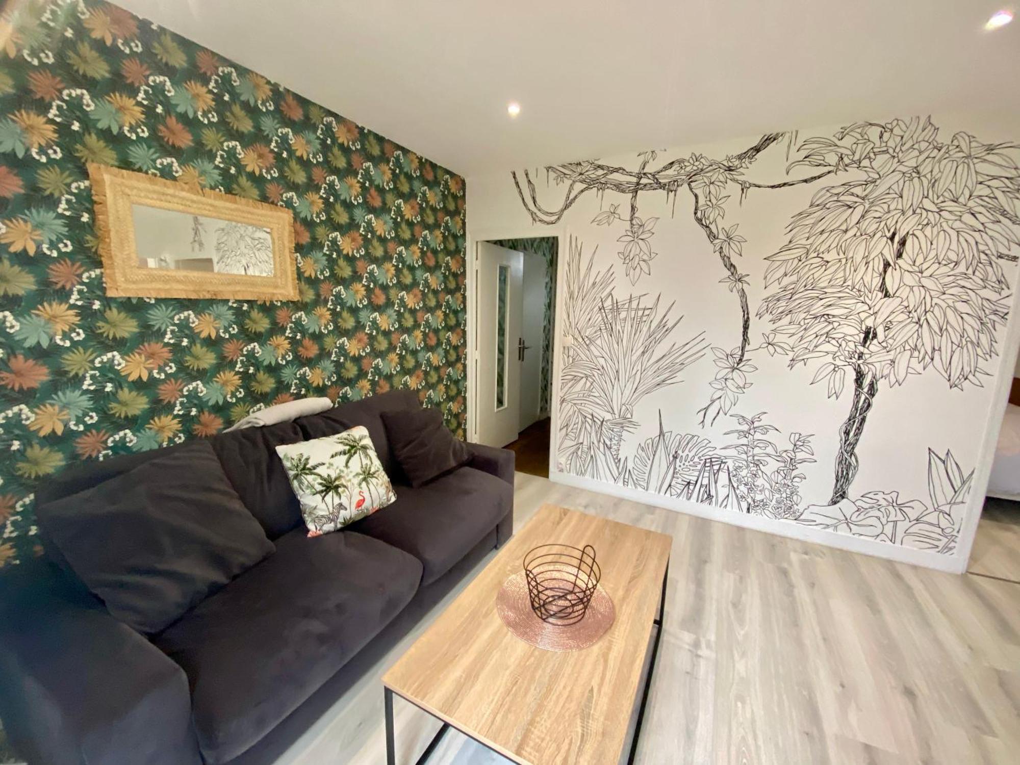 Maison Ville T2 Quartier Calme Parking Gratuit Saint-Julien-les-Villas Exteriör bild