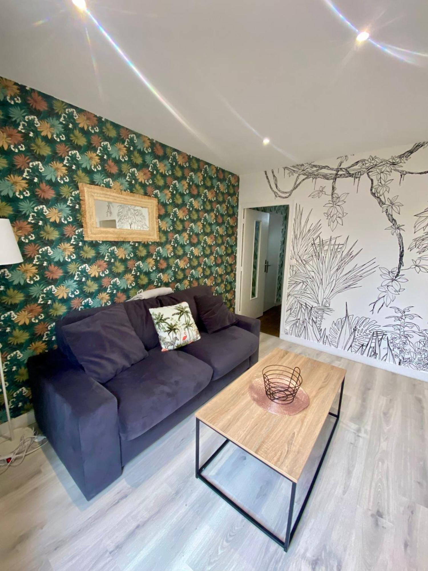 Maison Ville T2 Quartier Calme Parking Gratuit Saint-Julien-les-Villas Exteriör bild